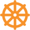 Wheel of Dharma emoji on Google